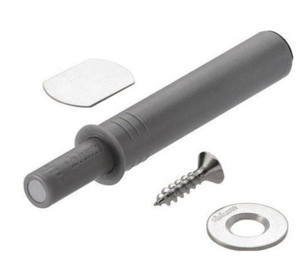 STIFT KORT tip-on grijs voor deur tot 1300mm