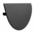 Knop HORIZON mat zwart