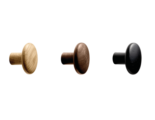 Houten knop BRUTUS in 3 kleuren