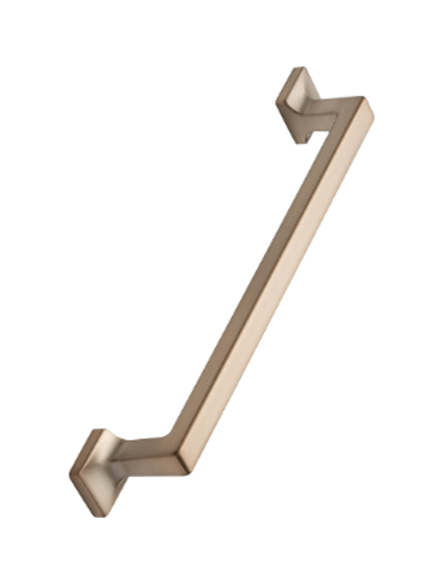 Greep HERITAGE messing geborsteld