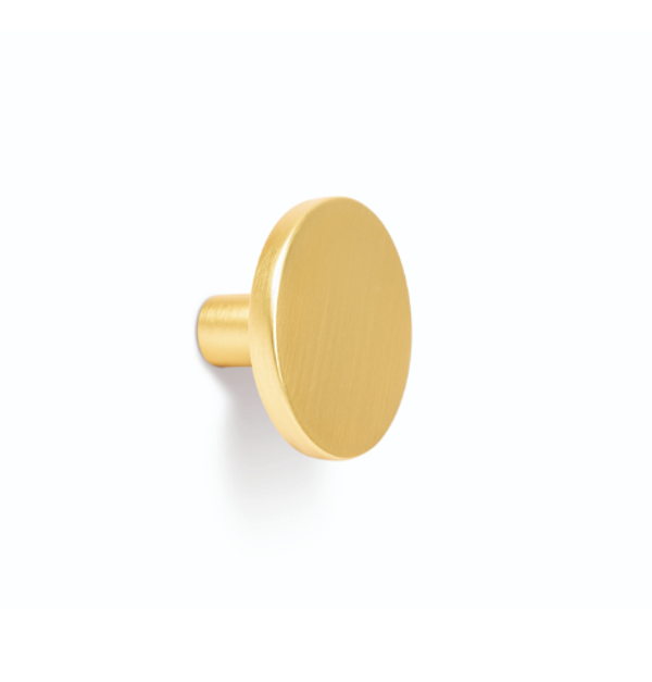 Knop COMO goud 26x18 mm