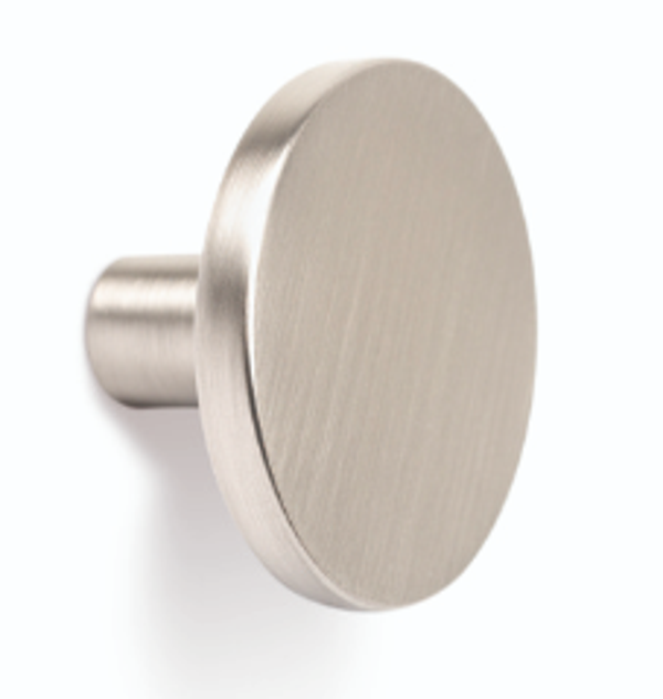 Knop COMO inox look 41x25 mm
