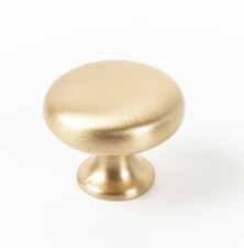 Knop DUKE goud 32x26 mm