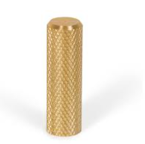 Knop GRAF MINI messing 10x33 mm