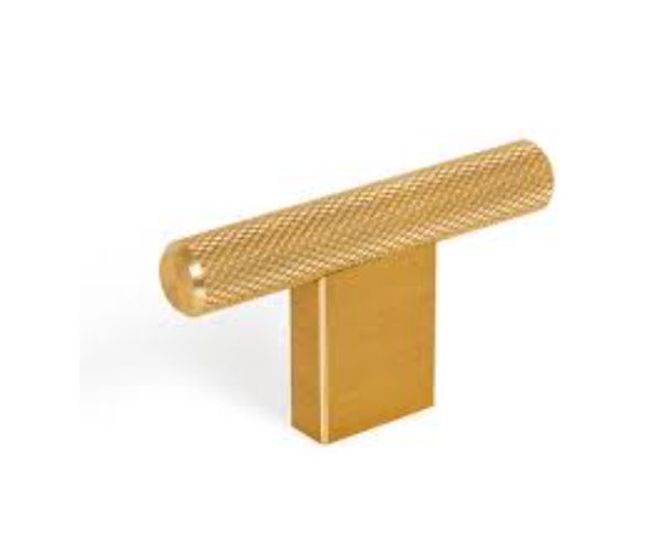 Knop GRAF T-KNOP messing 60x33 mm