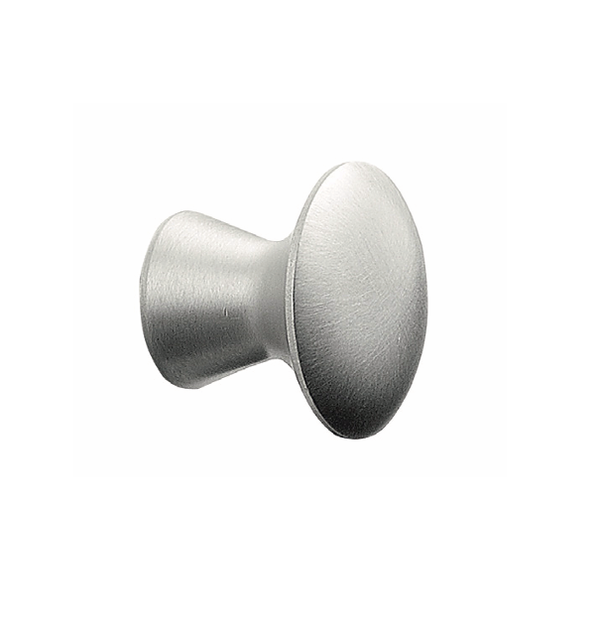 Knop MUSHROOM inox look 22 mm