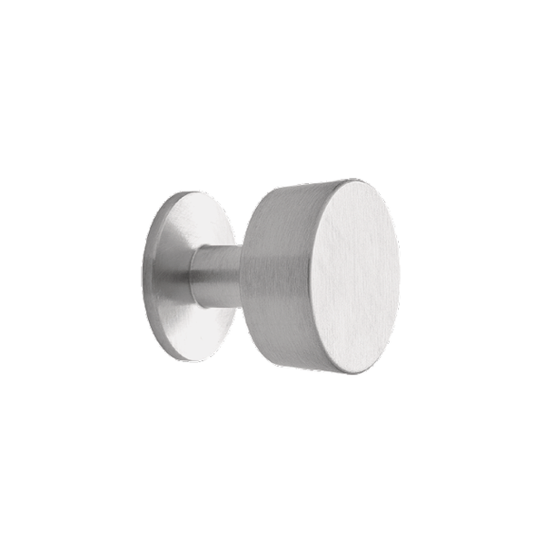 Knop BOBBIN inox look 25 mm