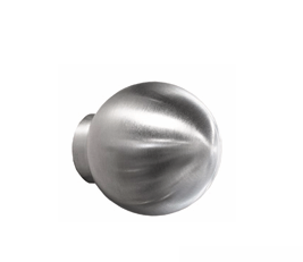 Knop BOL inox/rvs in 3 maten