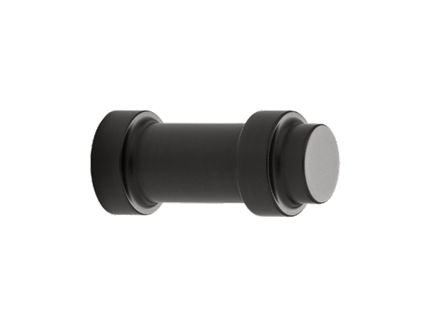 Knop PILLAR mat zwart