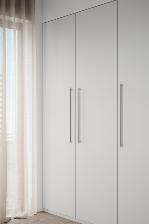 Greep MANOR LONG inox look