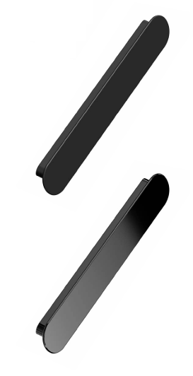 Greep MIRO in 2 kleuren zwart