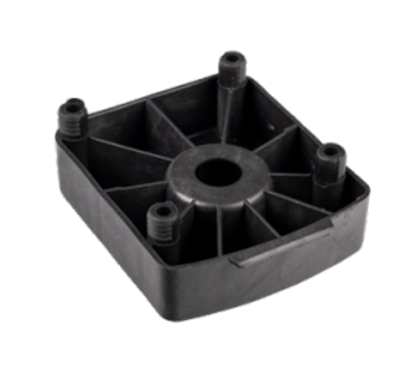 Boven montageblok met drevels