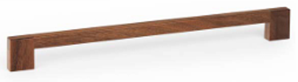 Greep HAKO big wood walnoot