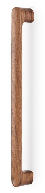 Greep LUV big wood walnoot