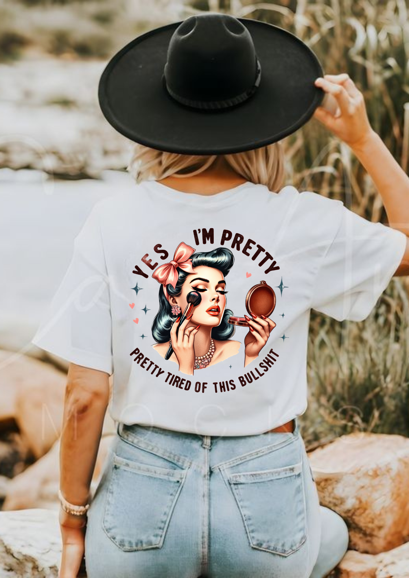 Yes I'm Pretty Tired of This Bullshit Retro Graphic T-Shirt