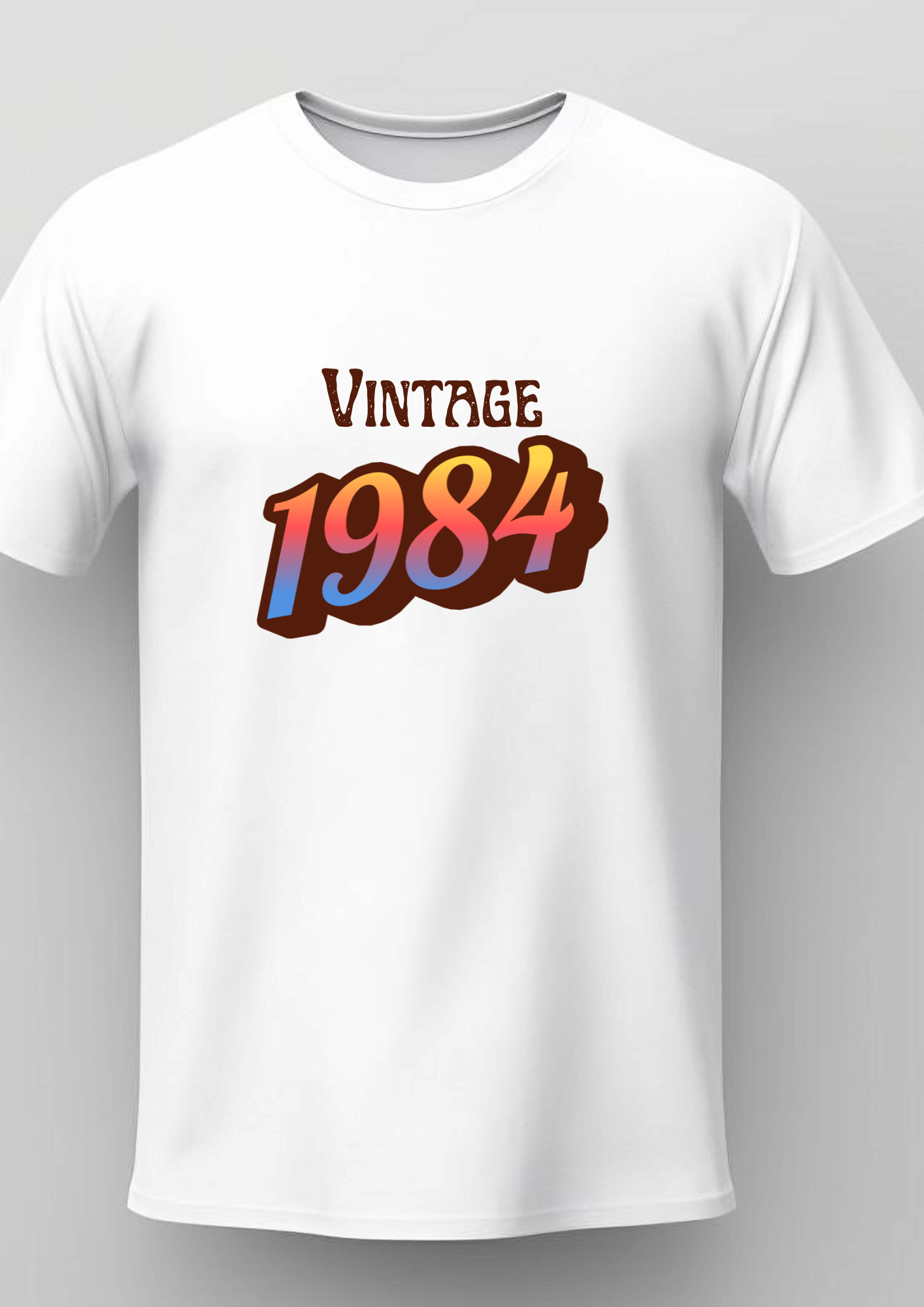 Vintage 1984 Retro Graphic T-Shirt