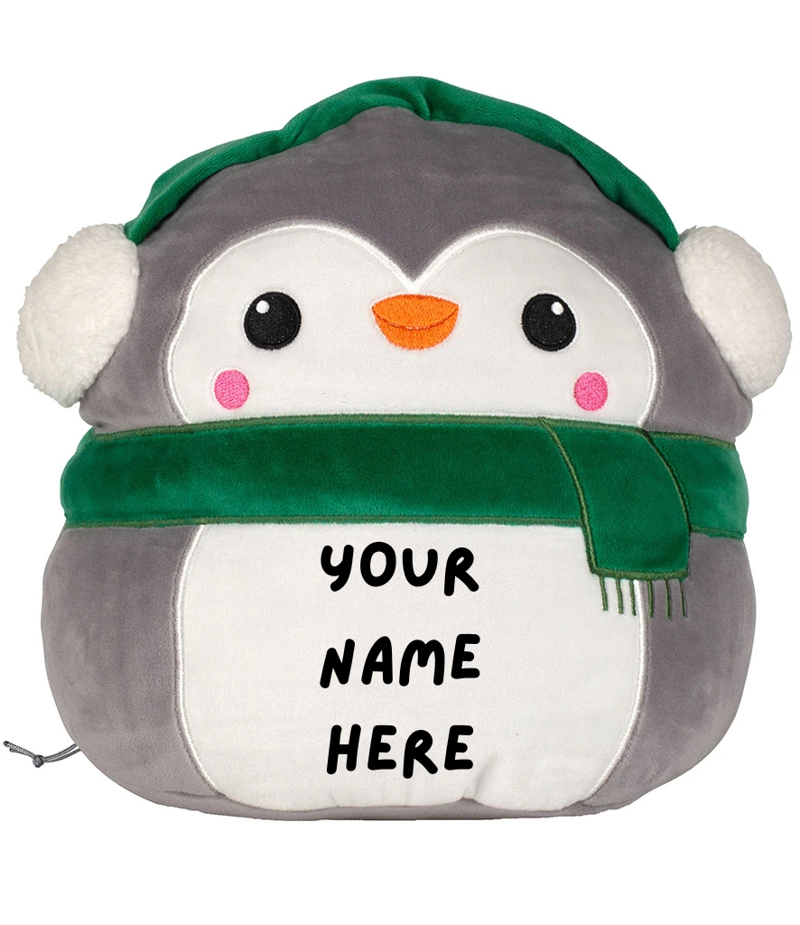 personalised penguin squidgy bear