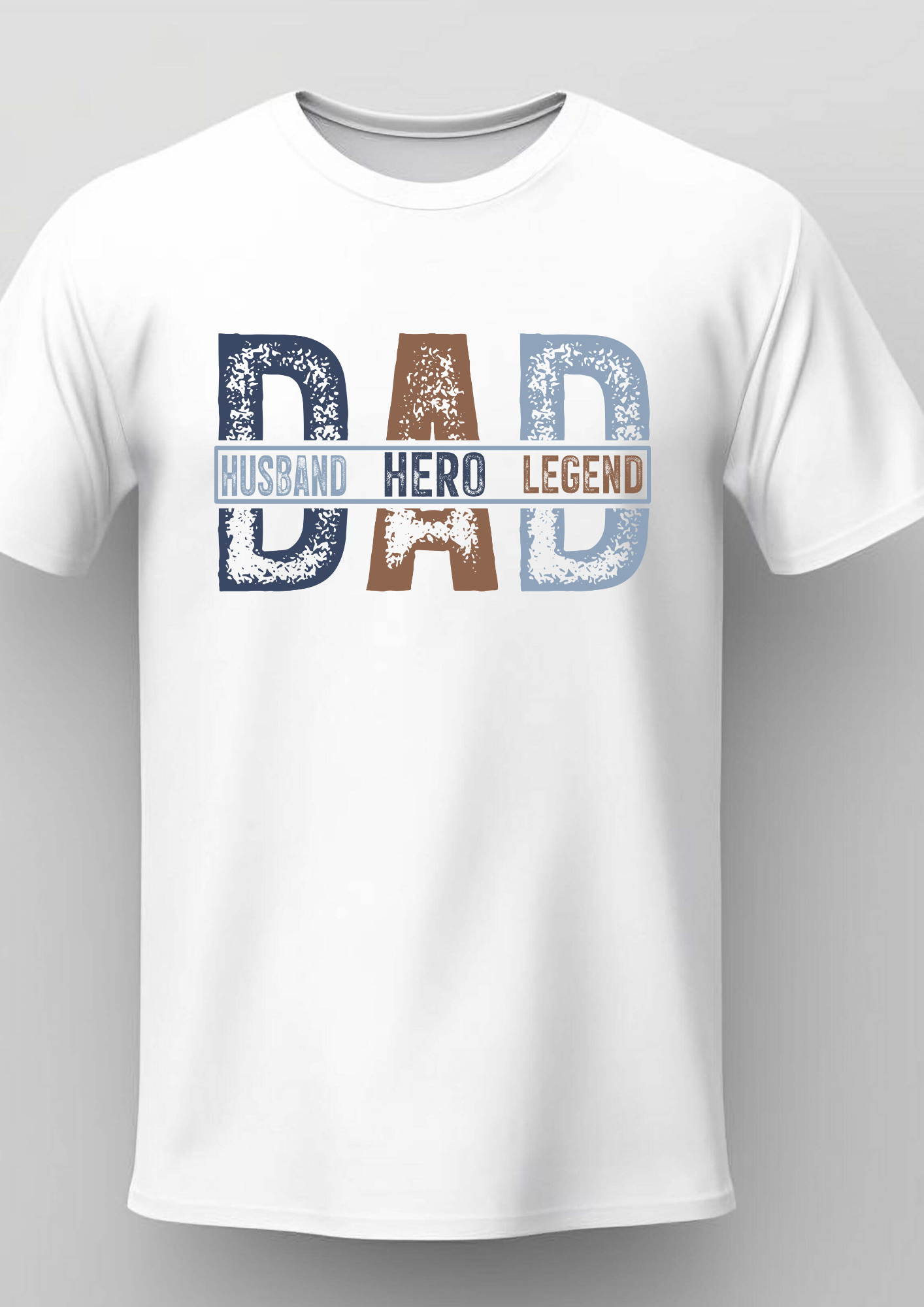 Dad Husband Hero Legend Graphic T-Shirt