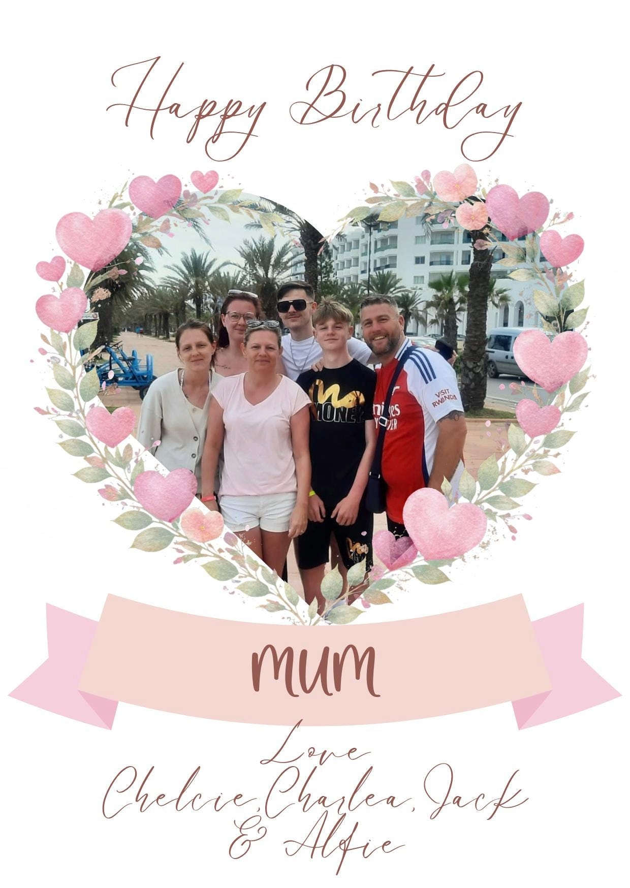 Personalised Photo Card