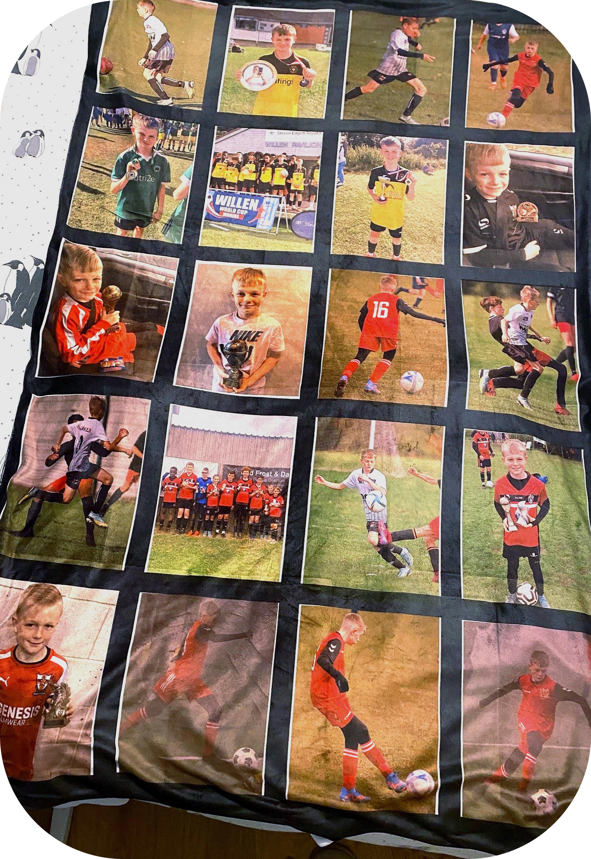 20 Panel photo blanket