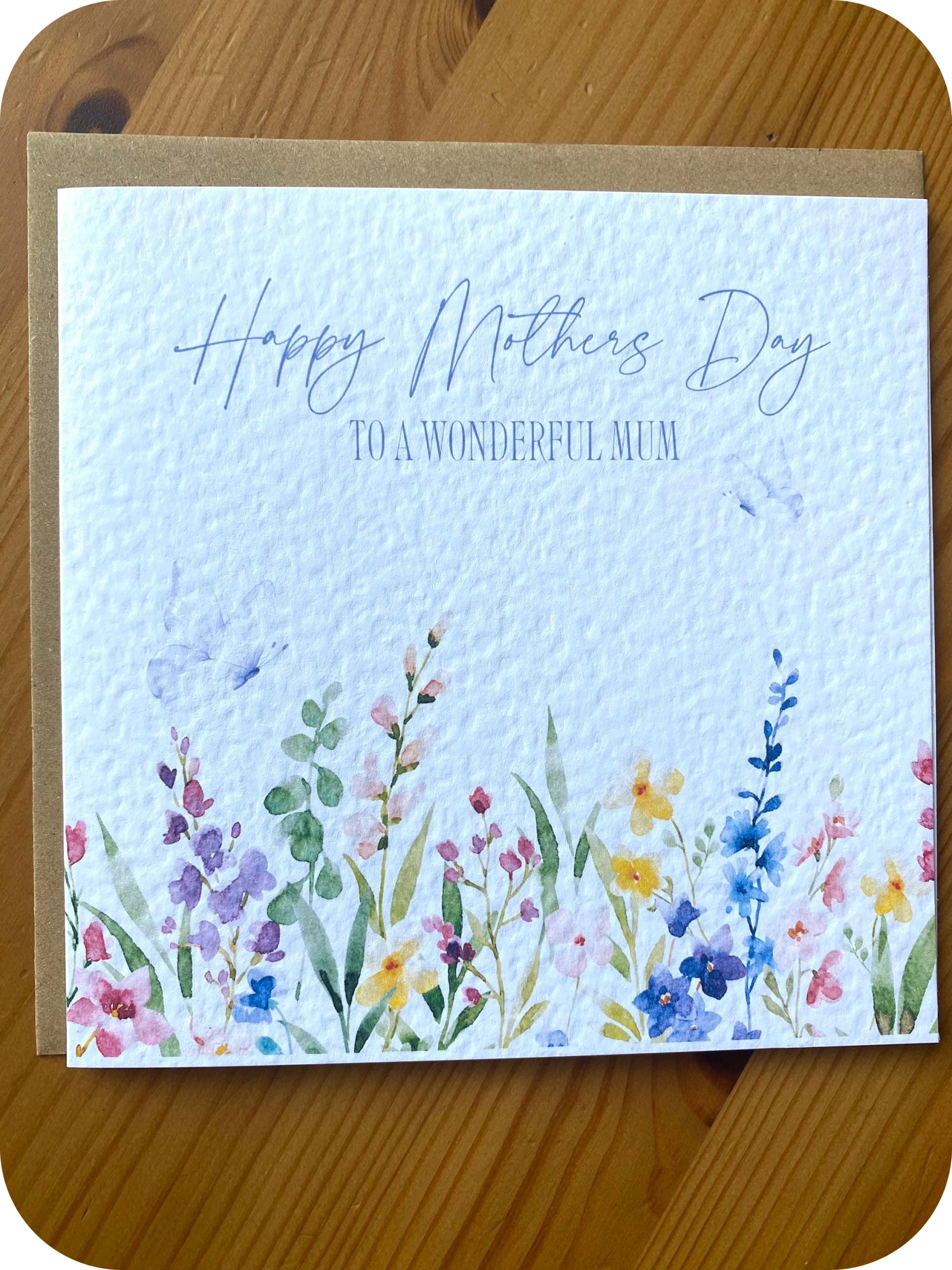Floral Mother's Day/Birthday Card for Mum
