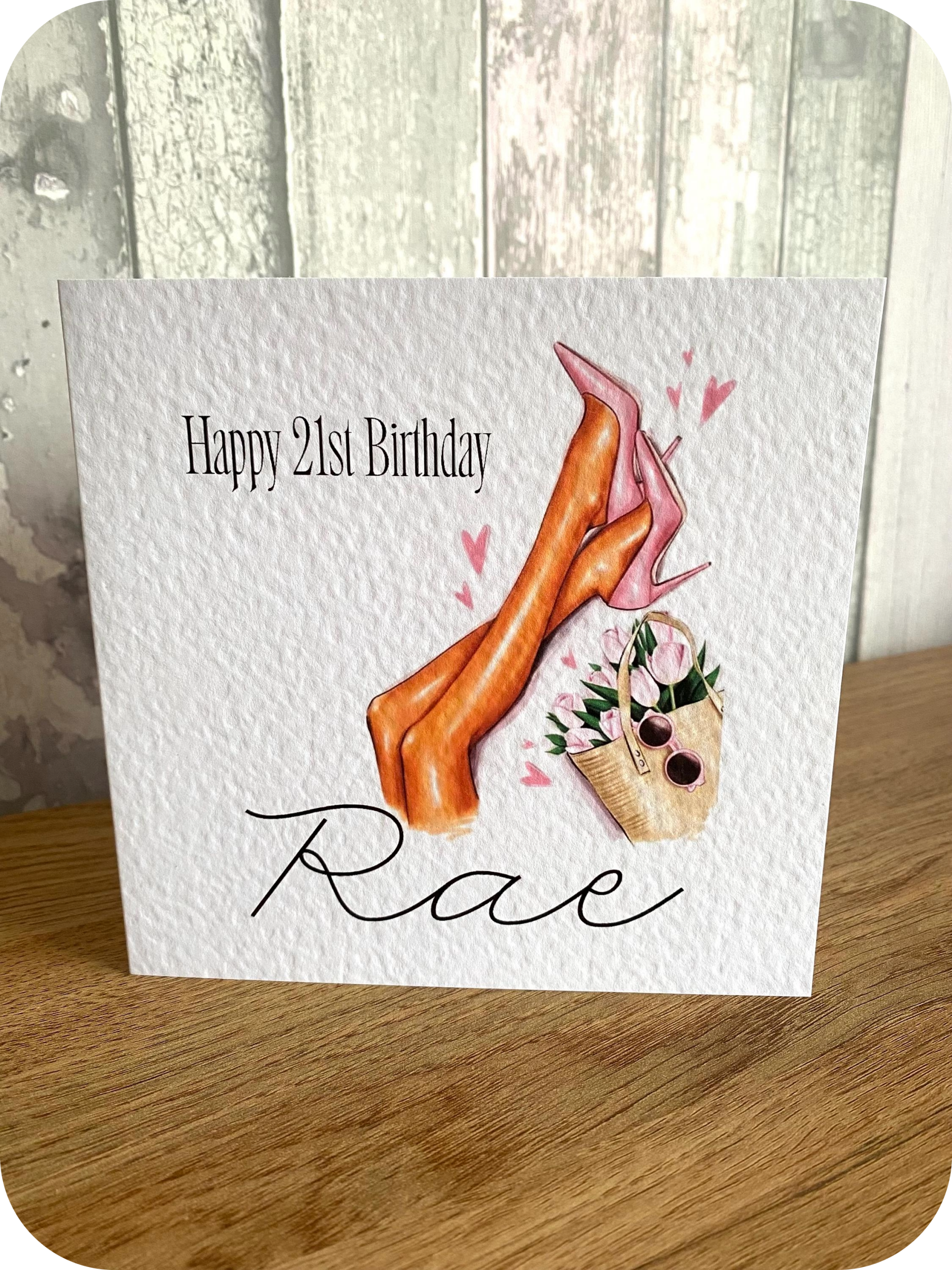 Personalised Birthday Card for Her