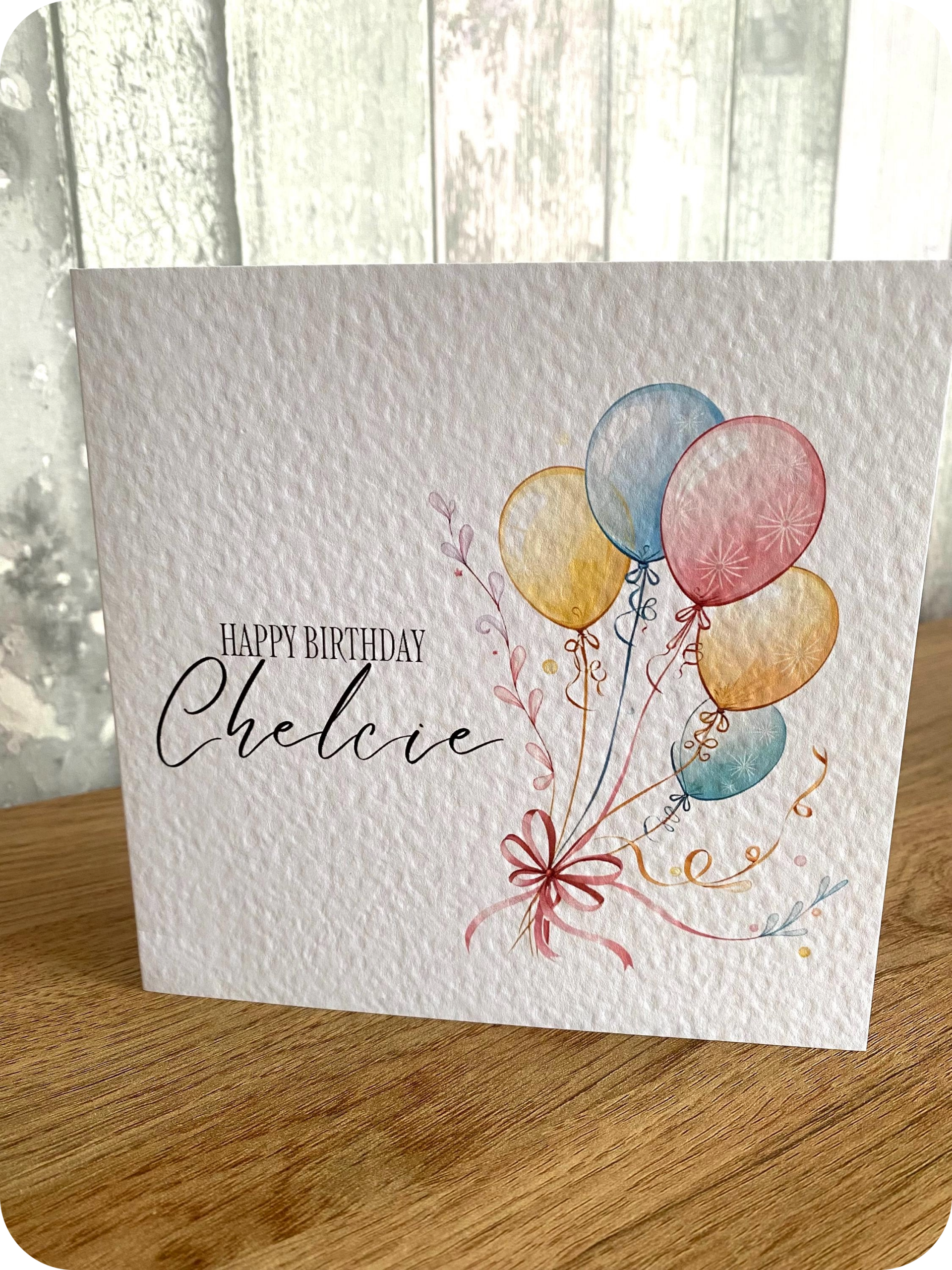 Personalised Birthday Card for Her/Him