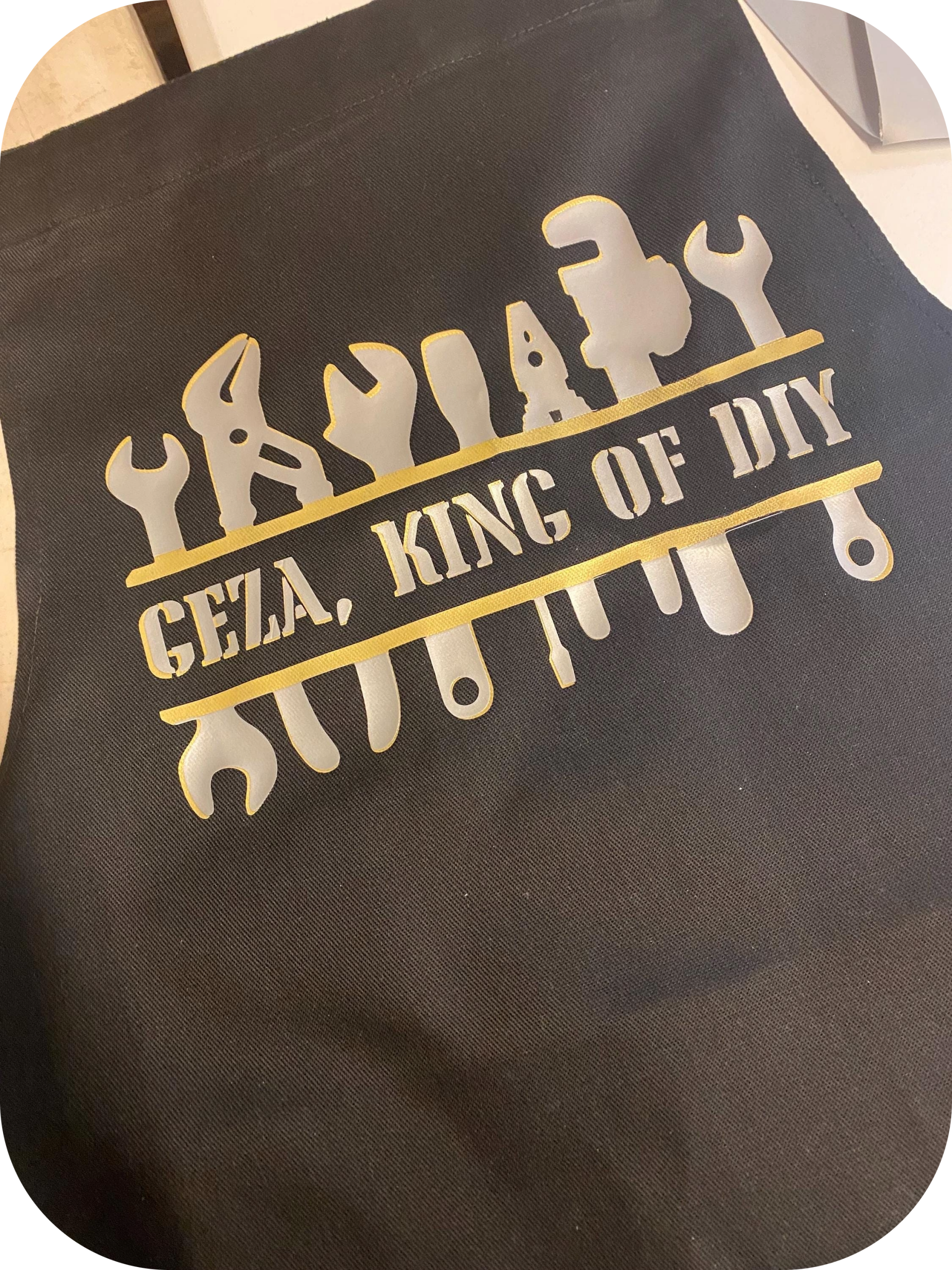 Personalised D.I.Y Apron