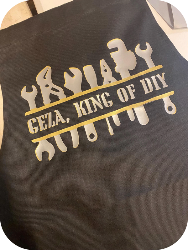 Personalised D.I.Y Apron