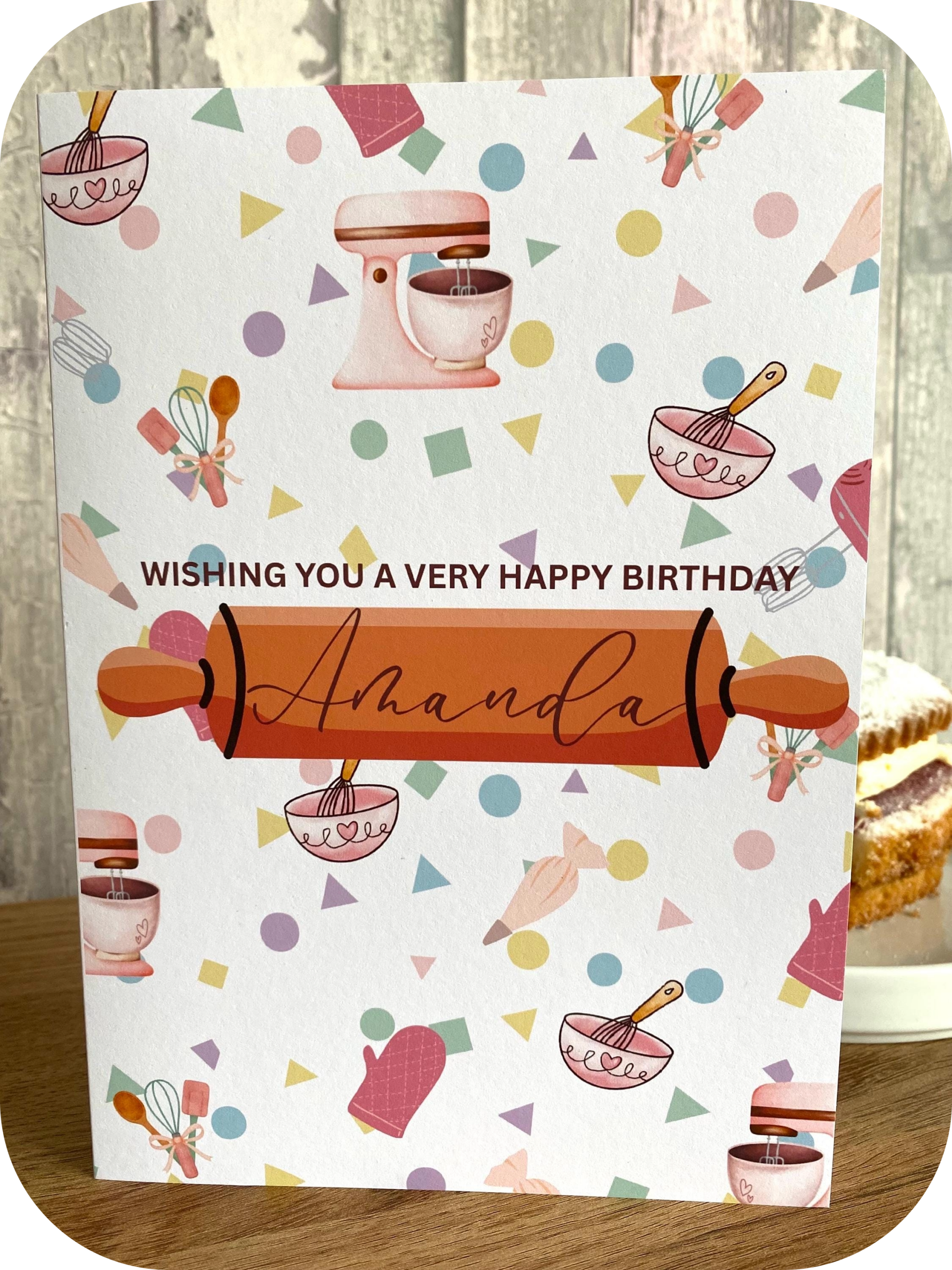 Personalised Hobby Birthday Card
