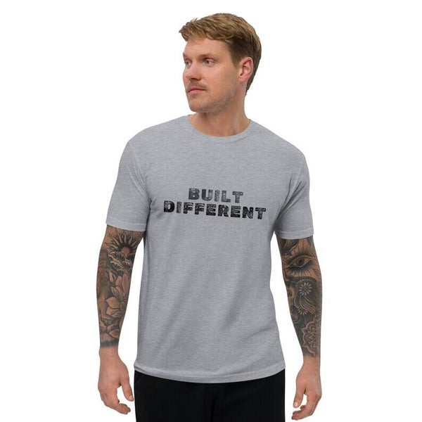 Built Different T-Shirt – Motivational Athletic Graphic Tee for Men & Women