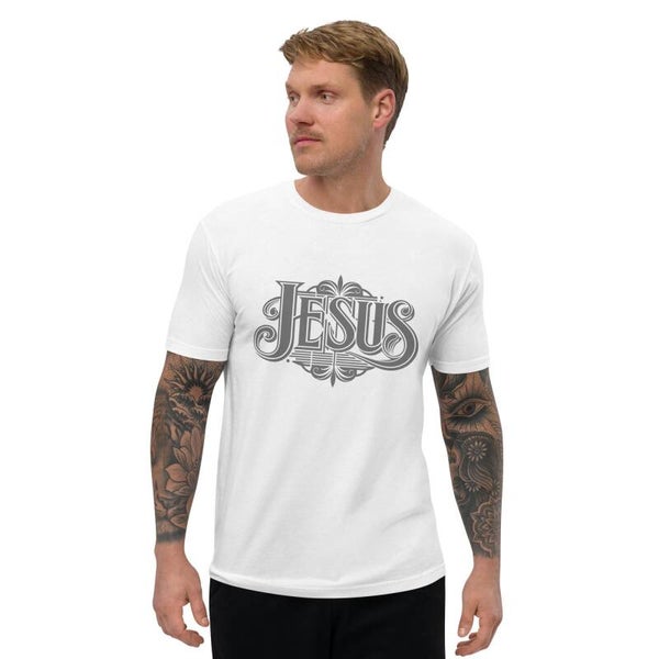 Jesus T-Shirt – Christian Graphic Tee on Next Level Apparel | Faith-Based Shirt for Men & Women