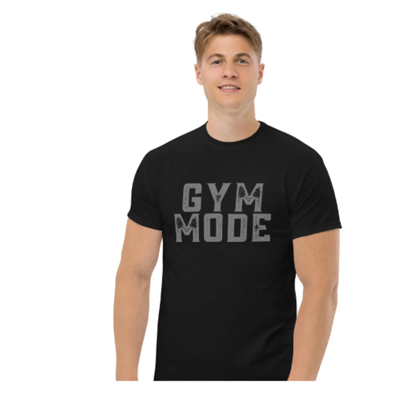 Gym Mode T-Shirt – Motivational Workout Tee for Men & Women | Fitness Lifestyle Apparel