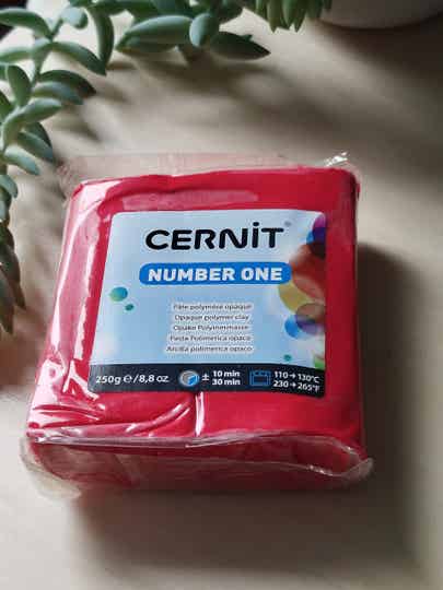 Cernit Nr 1 Red 250 gr