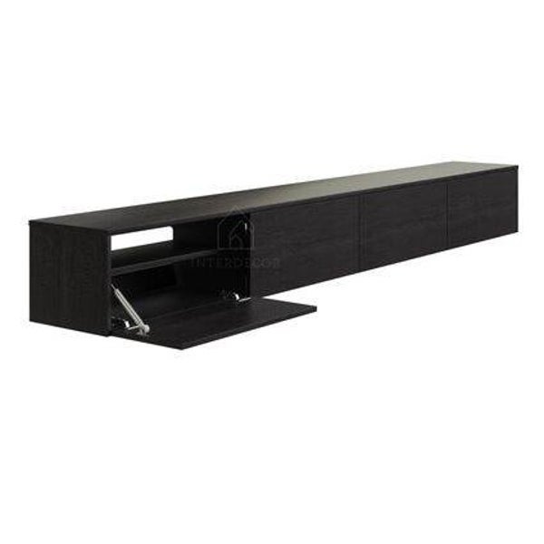 Tv Meubel Zwevend Zwart