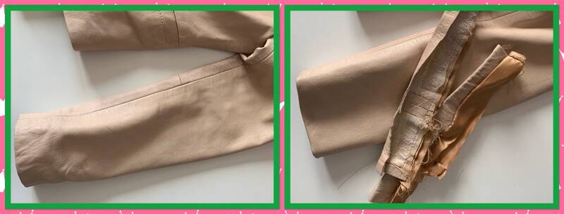 leren jas mouwen korter