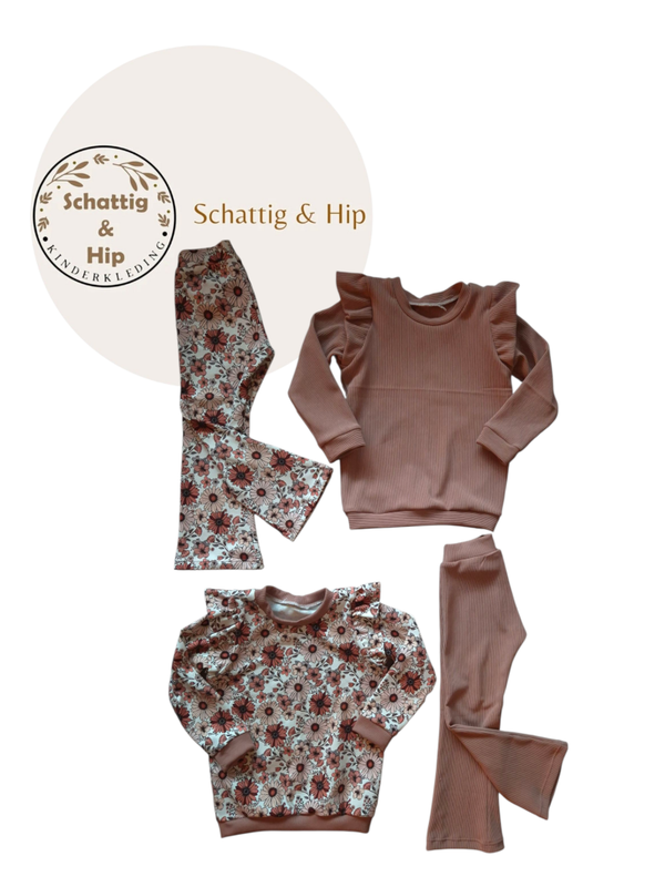 Vintage madeliefjes/dusty