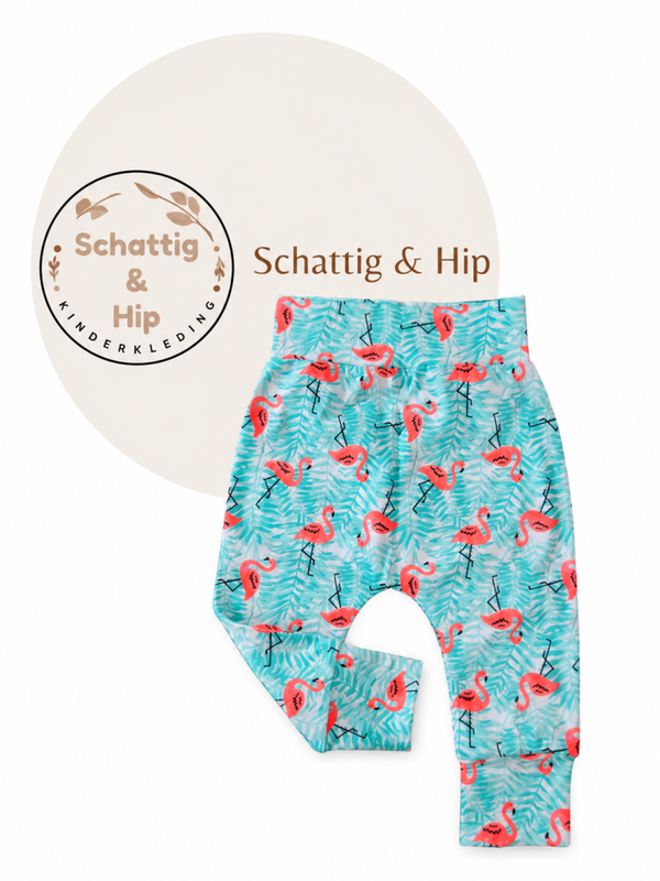 Broekje flamingo