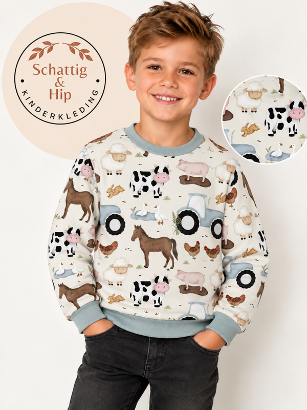 Sweater boerderij dieren