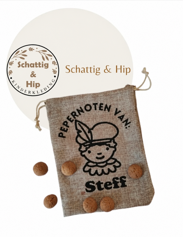 Pepernoten zakje Piet