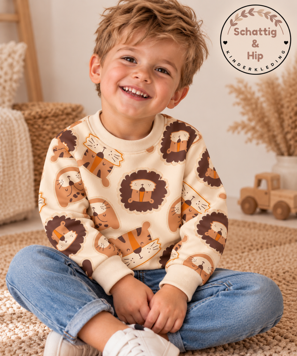 Sweater tijgers & leeuwen
