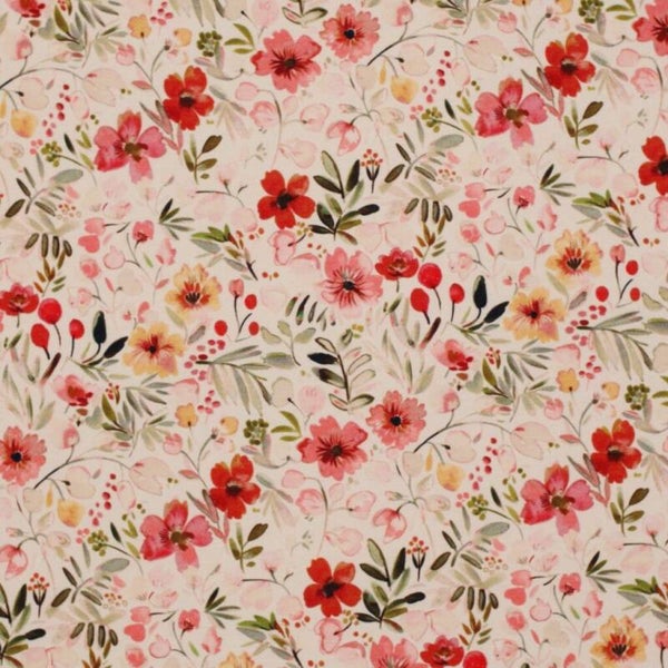 Warme kleuren bloem (Jurkje)