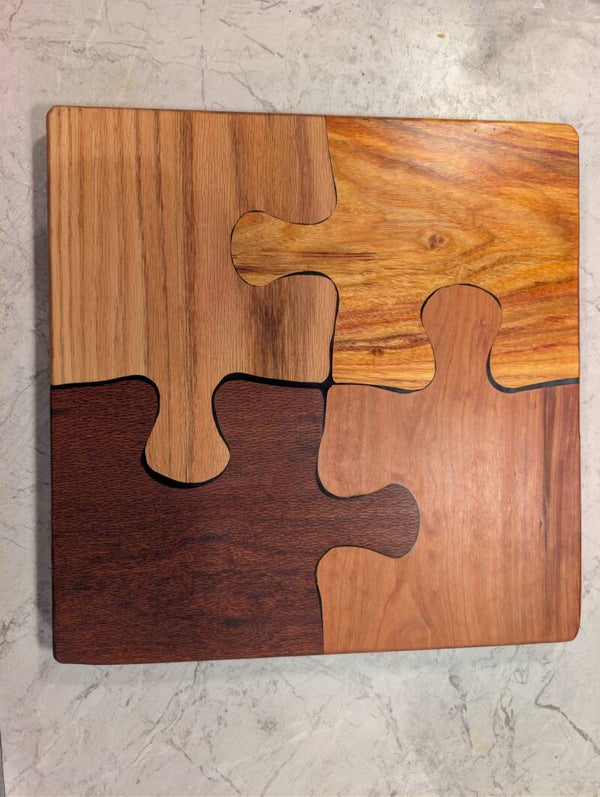 Puzzle Charcuterie or Cutting Board
