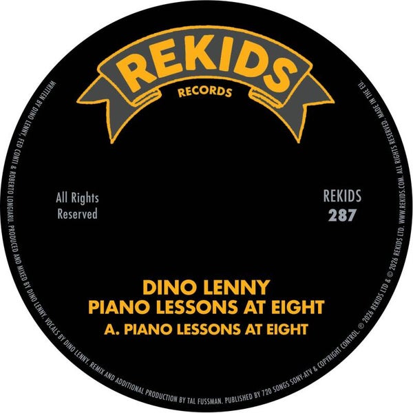 DINO LENNY PIANO LESSONS AT EIGHT (12")