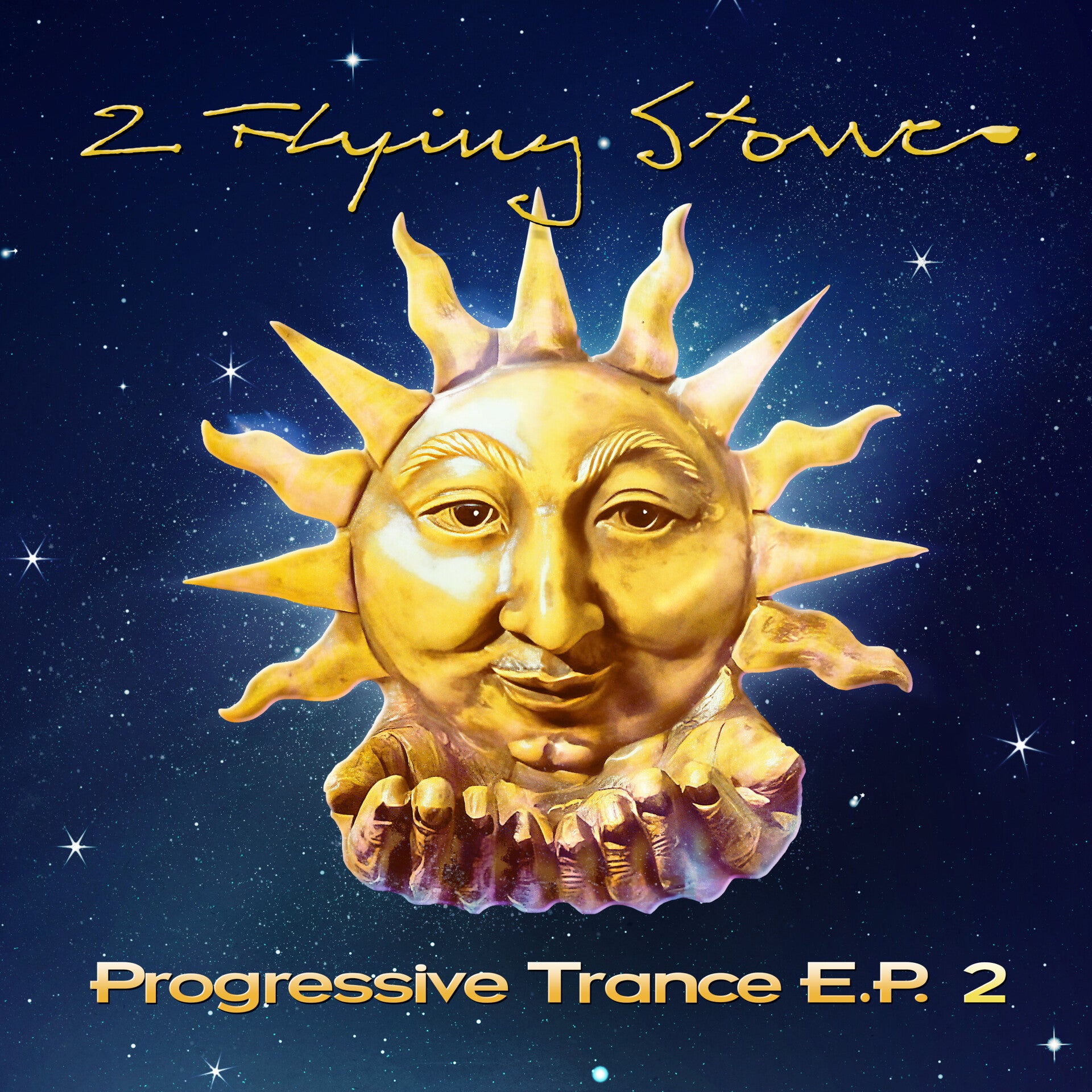 2 Flying Stones - Progressive Trance EP 2 ( limited white vinyl ) plus sticker