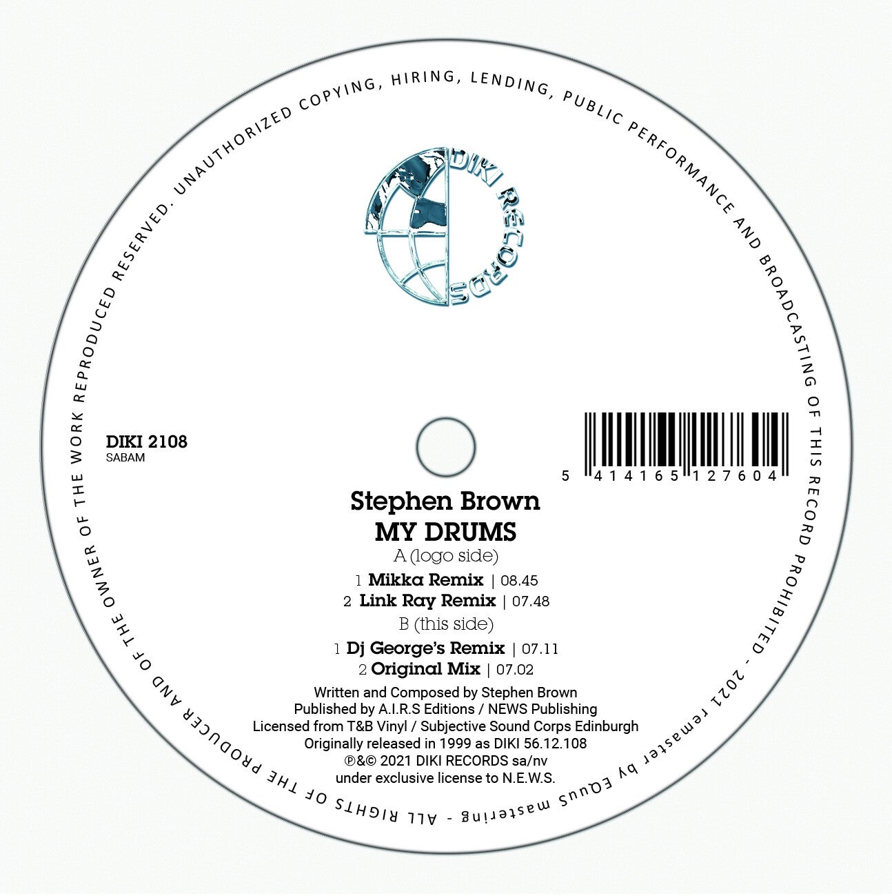 Stephen Brown - My drums