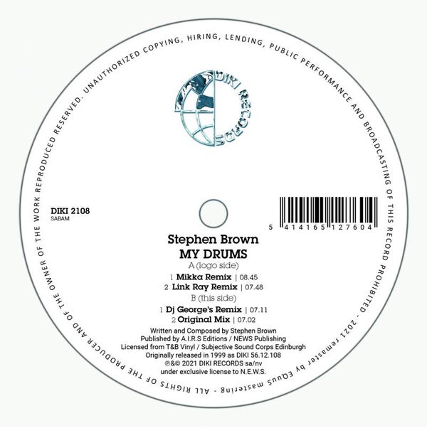 Stephen Brown - My drums
