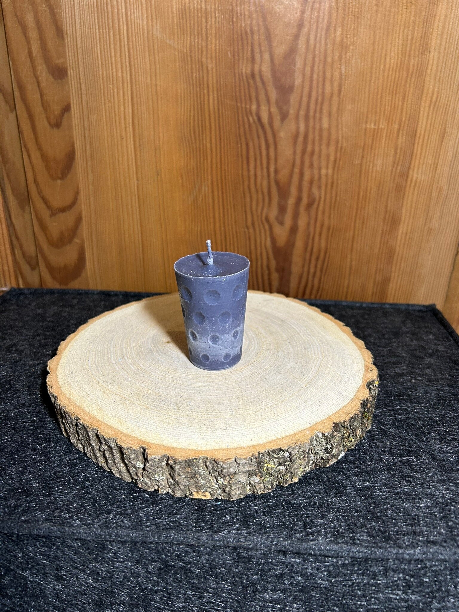 "Dubbe" Kerze schwarz