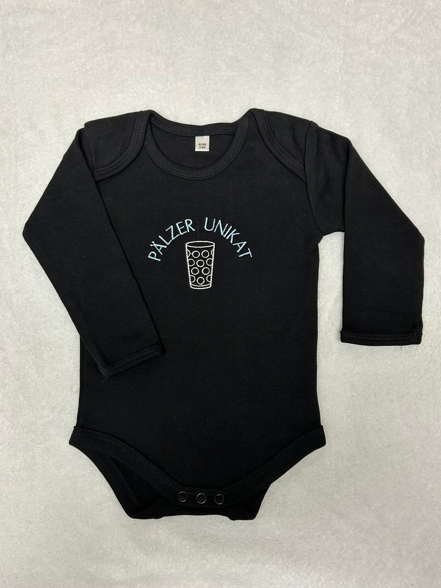 Babybody "Pälzer Unikat" schwarz