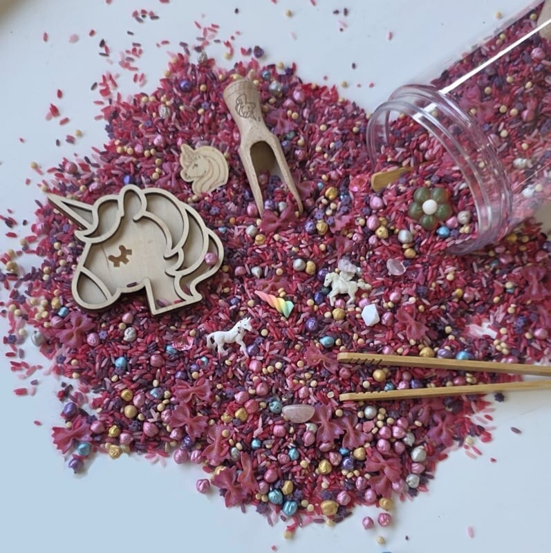 Sensoryfun | Pour and Play Unicorn Eenhoorn